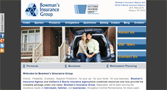 Desktop Screenshot of bowmansinsurance.com